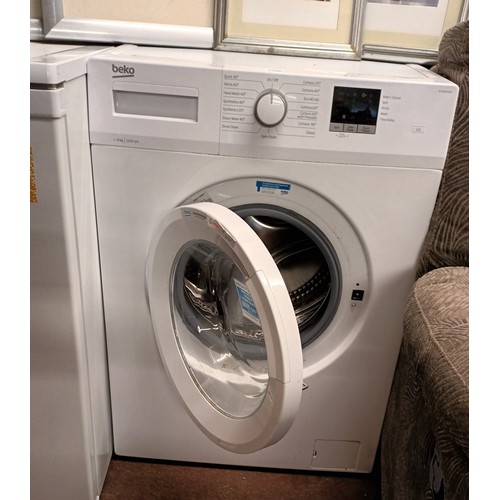 1008 - Beko WTK62051W 1200rpm 1-6kg washing machine. good working order and condition