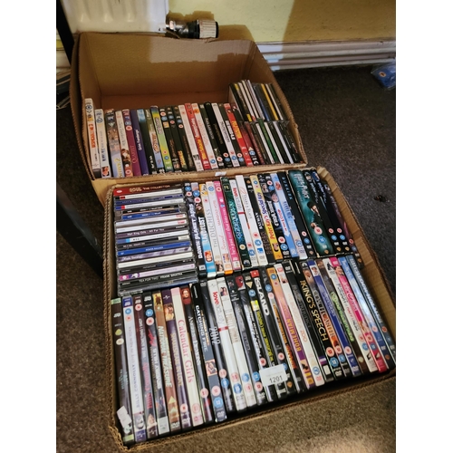 1201 - Very large collection of DVD's including The King's Speech, Calendar Girls, Jurassic World and many ... 