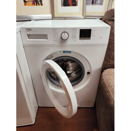 1008 - Beko WTK62051W 1200rpm 1-6kg washing machine. good working order and condition