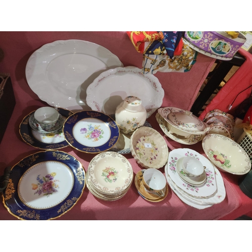 38 - Lovely selection of ceramics including Beswick bowls, 2 Myott vegetable dishes, decorative Czechoslo... 