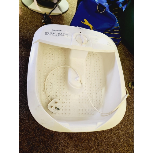 41 - CARMEN WHIRLBATH HYDRO FOOT MASSAGER.