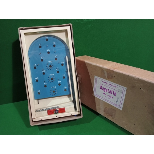 144 - Chad Valley vintage boxed Bagatelle game, no. 9332