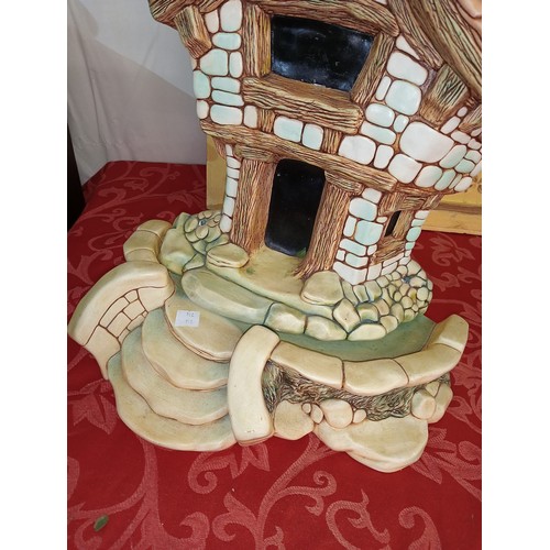 826A - VERY large PENDELFIN display cottage ornament.
50 cm height.