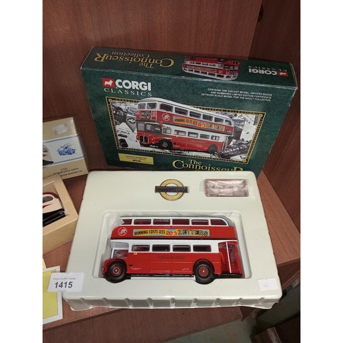 1415 - CORGI THE CONNOISSEUR COLLECTION LONDON TRANSPORT ROUTE MASTER RM1933