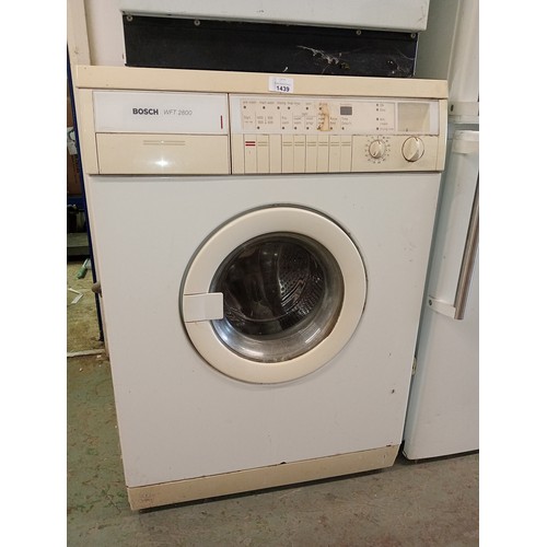 1439 - BOSCH WFT2800 WASHING MACHINE