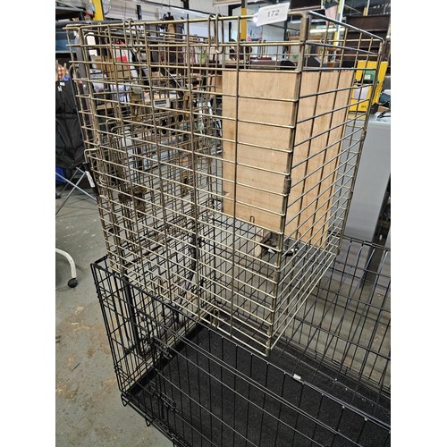 168 - *JOB LOT* 168,172,  183, FIRES AND ELECTRIC CERAMIC HOB,MEDIUM DOG CRATE CAGE, YELLOW TUB OF PLUMBER... 