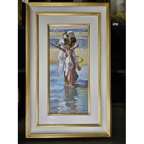 364 - An original Sherree Valentine Daines oil painting, 