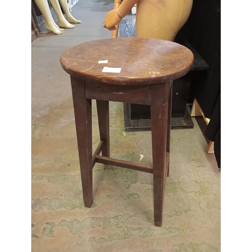 23 - Victorian wooden stool