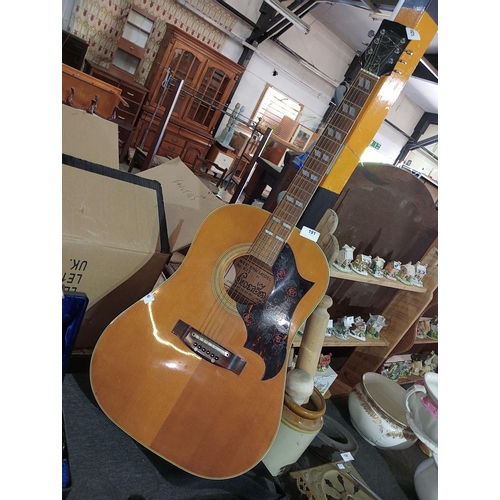 191 - Saxon Western model acoustic guitar