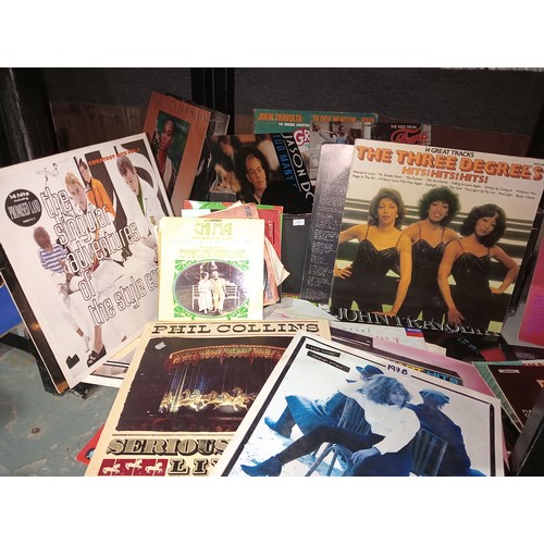 197B - Large collection of records including Tina Turner and Phil Collins
