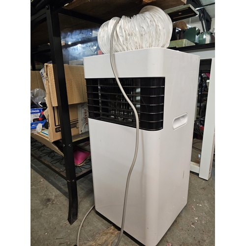 108 - GOOD WORKING ORDER HOME AIR CONDITIONING UNIT WITH FLU PIPE