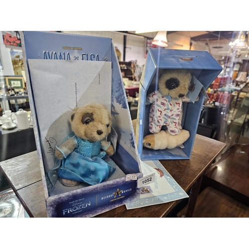 1052 - Brand new in box Oleg plush toy with COA, together with Ayana as Elsa from Disney's Frozen, also wit... 