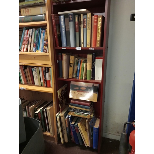 1201 - Large collection of hardback books to include John Ruskin, Edith Sitwell, Frances Trollop and many m... 