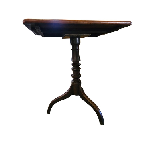 25 - Victorian Mahogany tilt top table