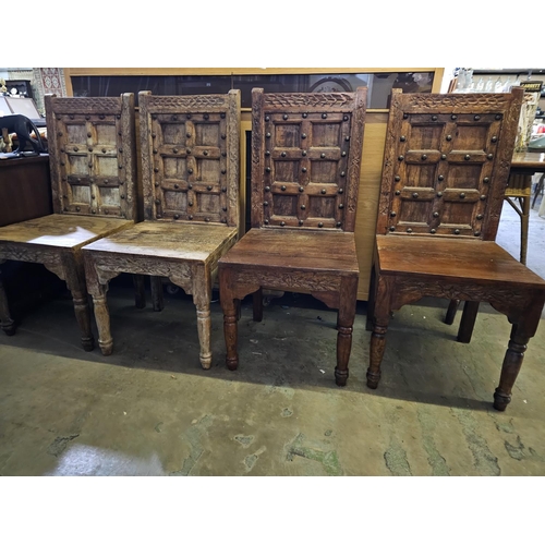 27 - Late Elizabethan style set of 4 chairs