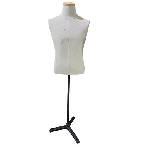 36 - Male torso mannequin on stand