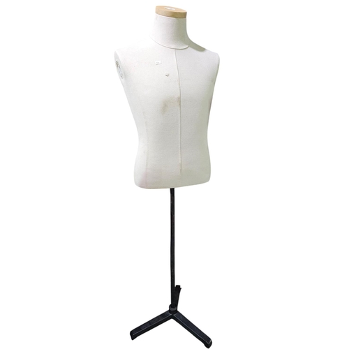 36 - Male torso mannequin on stand