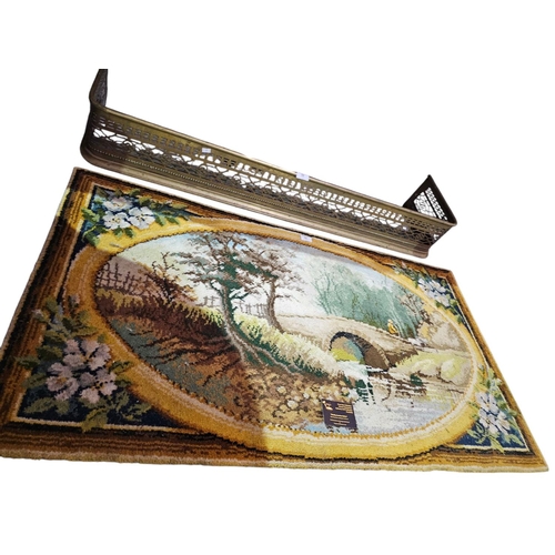 60 - Vintage Axminster picture rug