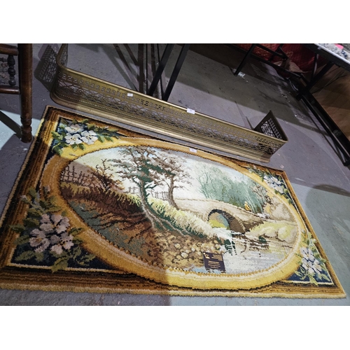 60 - Vintage Axminster picture rug