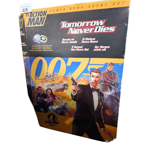 225 - Action Man Boxed James Bond Limited edition Tomorrow never dies. NRFB but box has some wear. Comes w... 