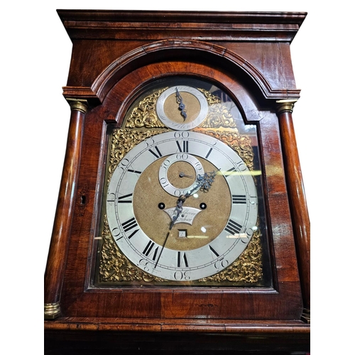 330 - Ralph Glover Windsor long case clock 8 day movement stunning case with side viewing panels in the ho... 