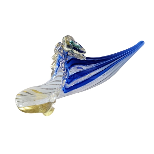 347 - Murano glass shoe