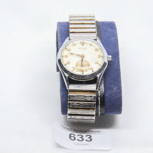 633 - Vintage Techinos wrist watch