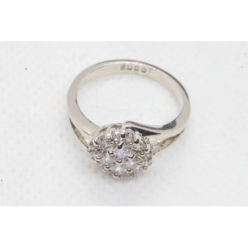 537 - 925 silver dress ring