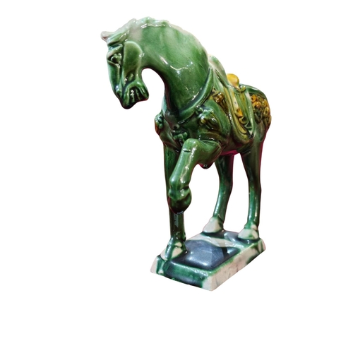 428 - Ceramic vintage Tang style horse