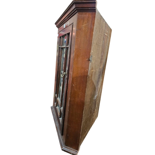 474 - Late Victorian corner display cabinet