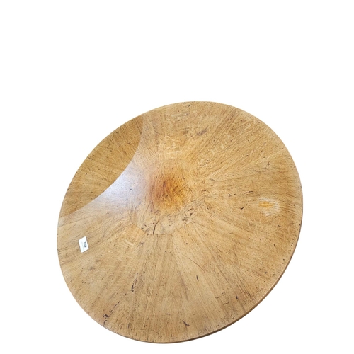 480 - GEORGE IV FIGURED FIELD-MAPLE CENTRE TABLE stunning quality 65cm across 50cm in height