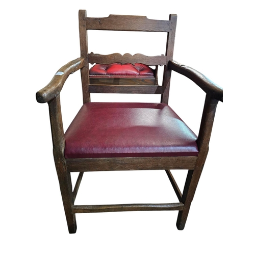 725 - Early 20th century fire side chair