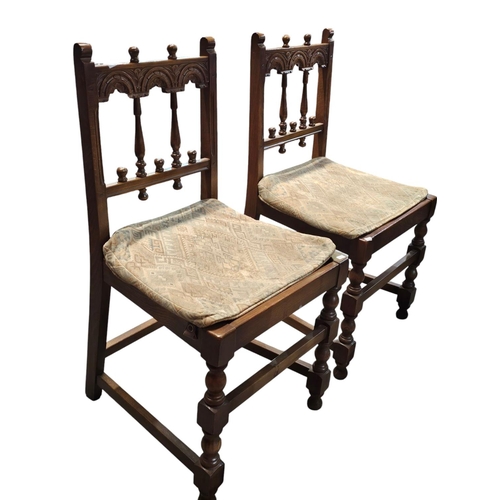 770 - Pair Yorkshire Colonial Ercol chairs