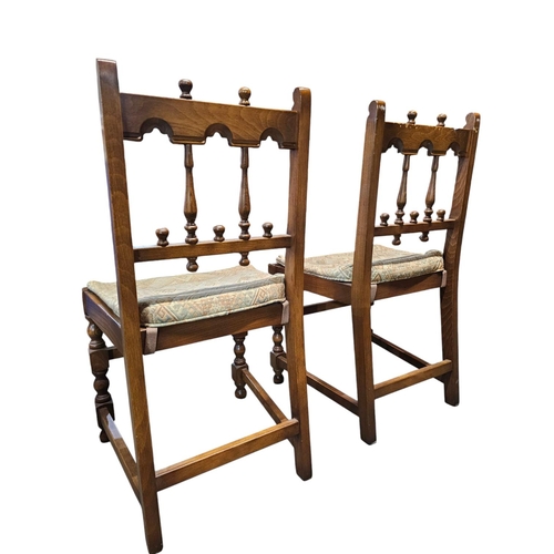 770 - Pair Yorkshire Colonial Ercol chairs