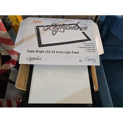 New Clarity Lightwave Super-Bright LED A4 Artist Light Panel, boasting ...