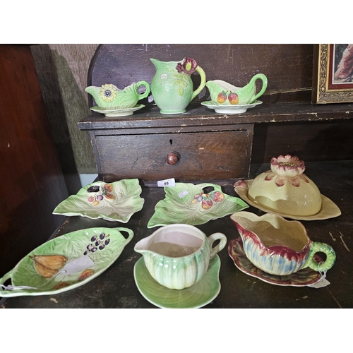 48 - Lovely mixed set of ceramic items to include Carlton ware