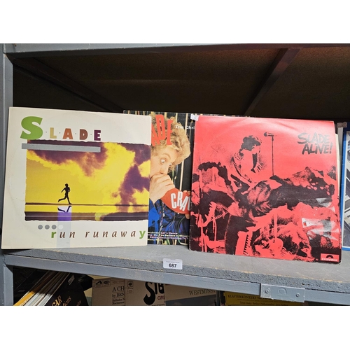 Slade LP's RECORDS INCLUDES 