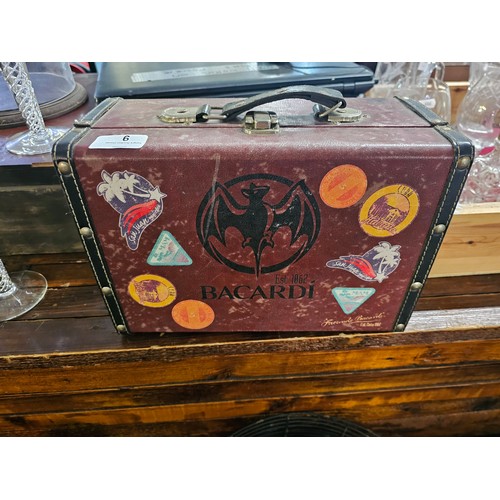 9 - Facundo Bacardi vintage-style ice box/case