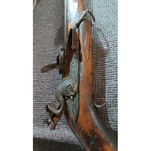Afghan Black powder Jelail musket with ram Rod 160CM LONG