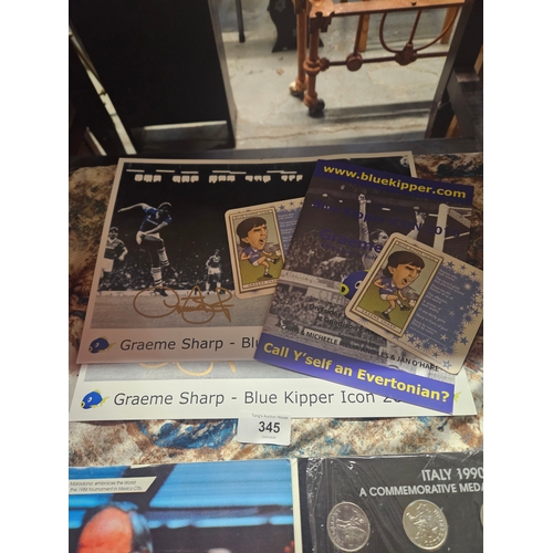 A collection of items related to Graeme Sharp