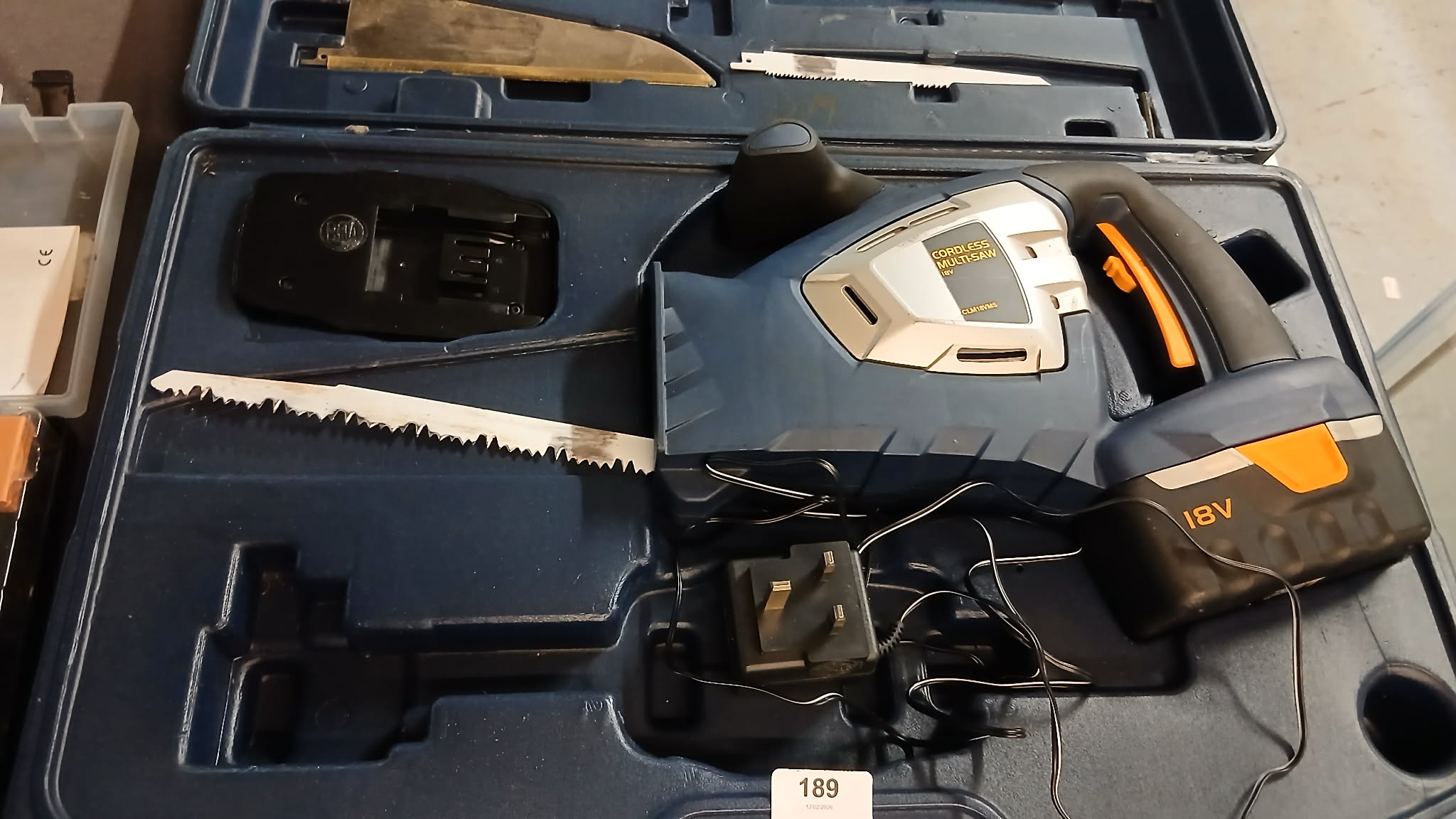 Performance Power Pro 18V Cordless Multi-Saw kit, which includes the ...