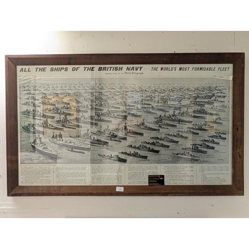 17 - Interesting lot originally commissioned by The Daily Telegraph from the  renowned Naval artist  Dr O... 