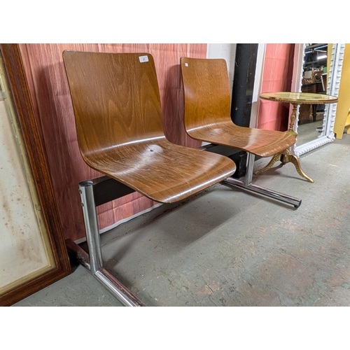 27 - Pair of Vintage Pagholz cantilever chairs designes by Elmar Flototto in 60/70's