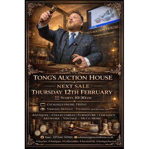 0 - IMPORTANT PLEASE READ 
Tong’s Auction House – Bidding Terms & Conditions
🛎️
📦 Collection Times:
Th... 