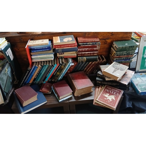 10L - collection of vintage hardcover books The Story of Wales