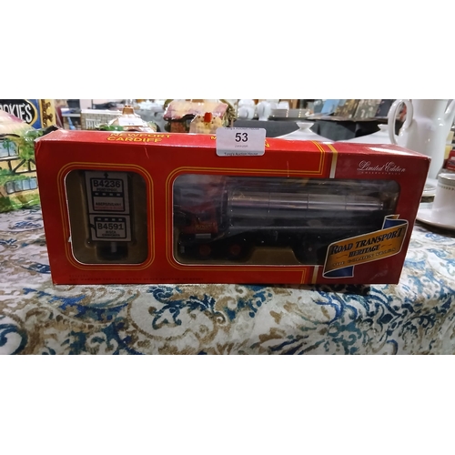 53 - Corgi CC11703 1:50 scale Guy Warrior Tanker in the 