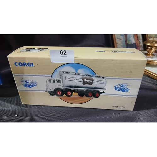 62 - Corgi Classics 97952 Foden Tanker in Hovis livery, featuring a 