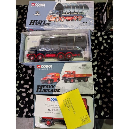 90 - Corgi Classics 13902 Knowles Transport Foden S21 Platform Lorry with Diesel Tank Load. 
1:50 scale d... 