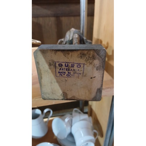 84 - hand-carved oak wall plaque,  in a Baroque style, similar to designs from the early 20th century.
Bl... 