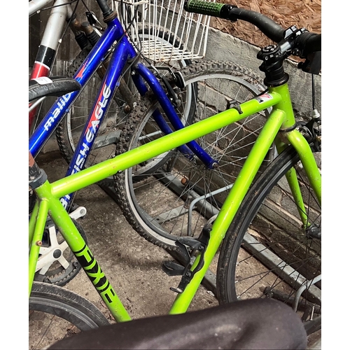 17 - Feral Men's Fixie Single Speed Bike - Gloss Green, 55 cm